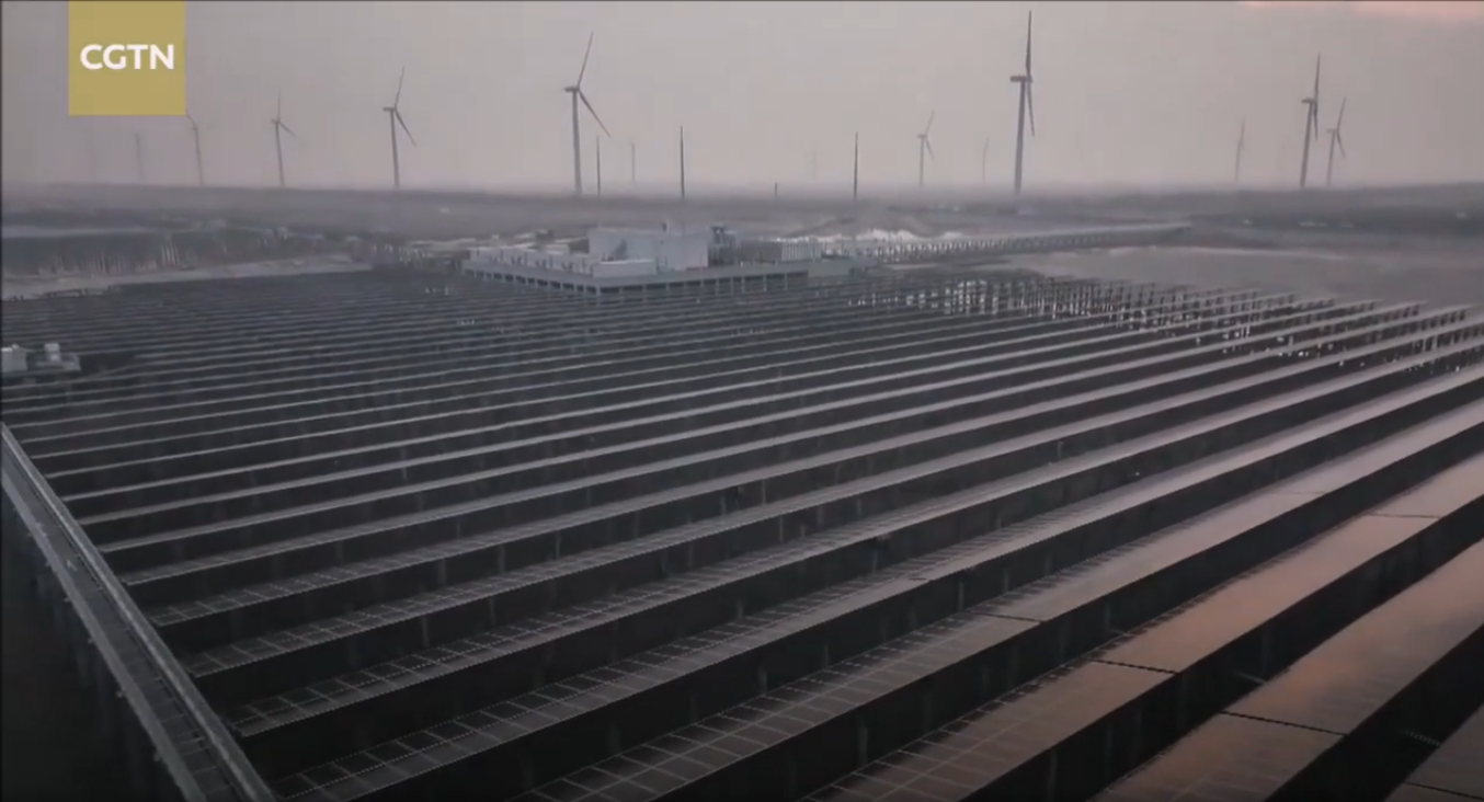 China Launches Offshore Solar–Hydrogen Energy Farm